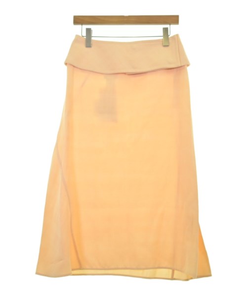 JIL SANDER ジルサンダーロング・マキシ丈スカート レディース 36(XS位) オレンジ【中古】【古着】|RAGTAG(ブランド古着のラグタグ)