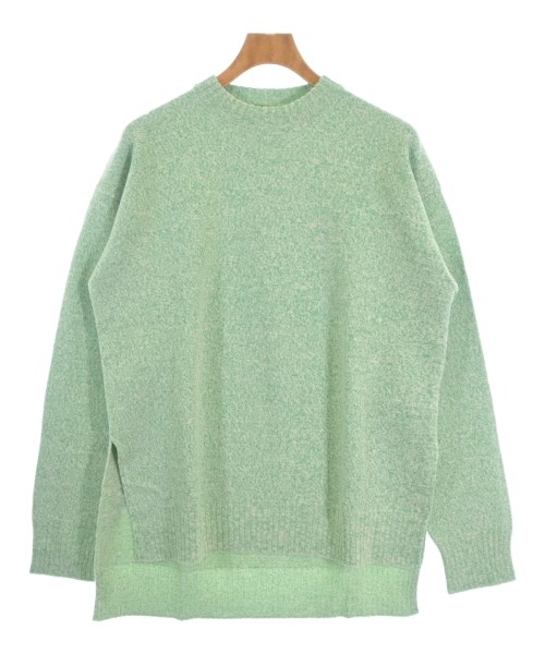 JIL SANDER ジルサンダーニット・セーター メンズ 46(M位) 緑x白(ミックス)【中古】【古着】｜RAGTAG（ブランド古着のラグタグ）
