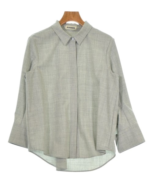 JIL SANDER ジルサンダーカジュアルシャツ レディース 38(S位) ライトグレー【中古】【古着】｜RAGTAG（ブランド古着のラグタグ）