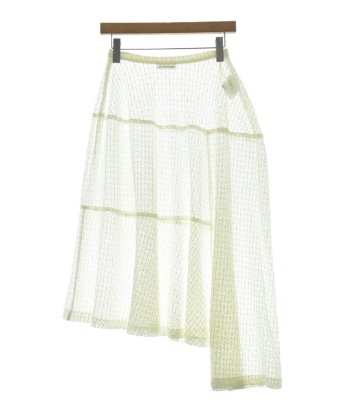 JIL SANDER ジルサンダーロング・マキシ丈スカート レディース 34(XXS位) 白(レース)【中古】【古着】｜RAGTAG（ブランド古着のラグタグ）