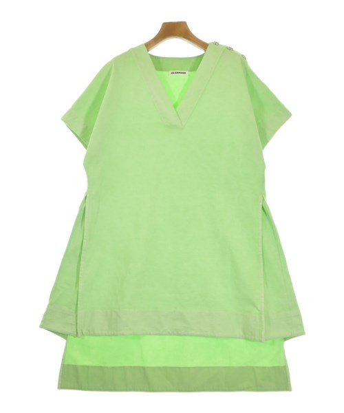 JIL SANDER ジルサンダー ワンピース レディース L 黄緑 【中古】【古着】
