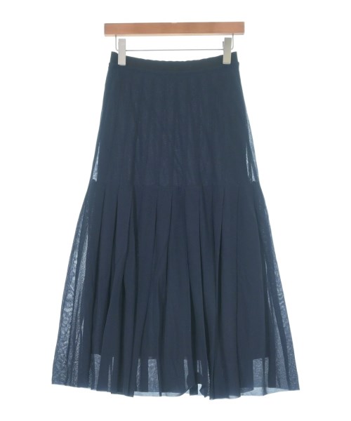 JIL SANDER ジルサンダー ロング・マキシ丈スカート レディース 36(XS位) 紺 【中古】【古着】