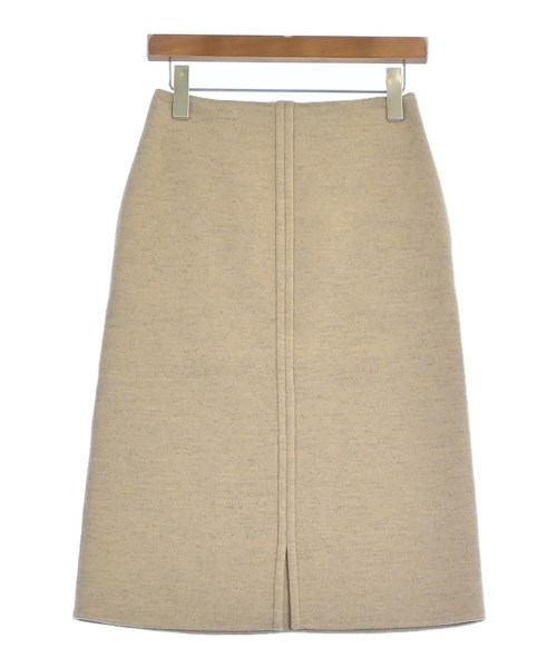 JIL SANDER ジルサンダー ひざ丈スカート レディース 32(XXS位) ベージュ 【中古】【古着】