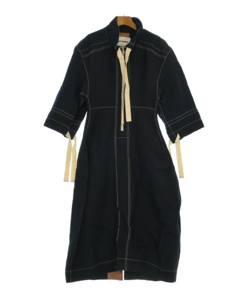 JIL SANDER ジルサンダー ワンピース レディース 34(XXS位) 黒 【中古】【古着】