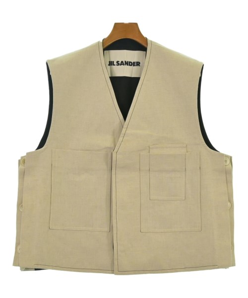 JIL SANDER ジルサンダー カジュアルシャツ メンズ 44(S位) アイボリー系 【中古】【古着】