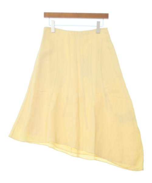 JIL SANDER ジルサンダー ひざ丈スカート レディース 34(XXS位) クリーム 【中古】【古着】