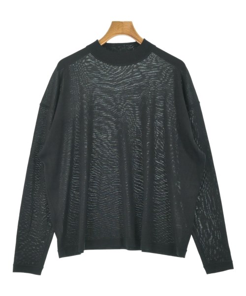 JIL SANDER ジルサンダー ニット・セーター メンズ 48(L位) 黒 【中古】【古着】