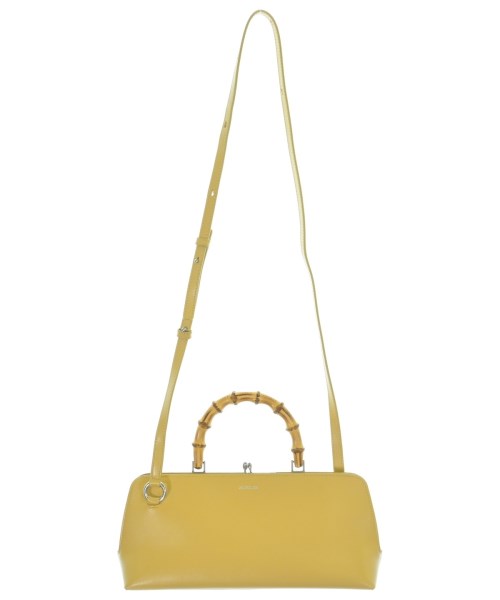 JIL SANDER ジルサンダーショルダーバッグ レディース - 黄【中古】【古着】