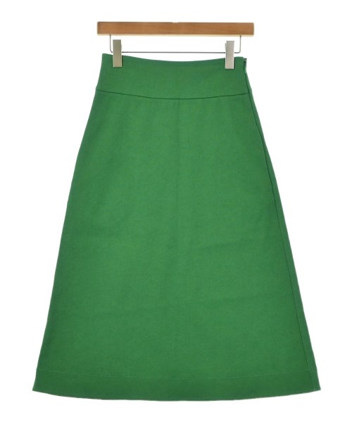JIL SANDER ジルサンダーロング・マキシ丈スコート レディース 34(XXS位) 緑【中古】【古着】