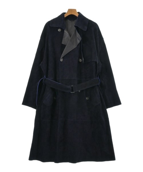 最高級✨黒タグ✨美品✨ジョルジオアルマーニ シルク ノーカラーコート　42 最高級✨黒タグ✨美品✨ジョルジオアルマーニ シルク ノーカラー