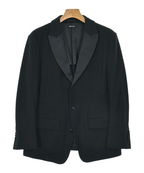 GIORGIO ARMANI ジョルジオアルマーニテーラードジャケット メンズ 50(XL位) 黒【中古】【古着】 コート・ジャケット-メンズファッション