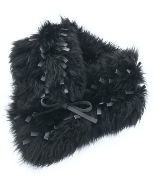 GIORGIO ARMANI ジョルジオアルマーニマフラー レディース - 黒【中古】【古着】