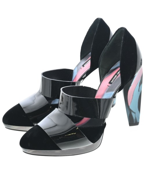 GIORGIO ARMANI ジョルジオアルマーニサンダル レディース EU37(23.5cm位) 黒【中古】【古着】|RAGTAG(ブランド古着のラグタグ)