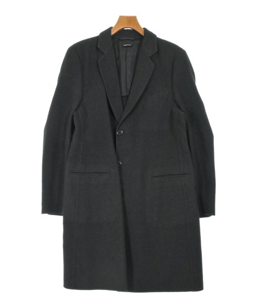 GIORGIO ARMANI ジョルジオアルマーニ チェスターコート メンズ F チャコールグレー 【中古】【古着】