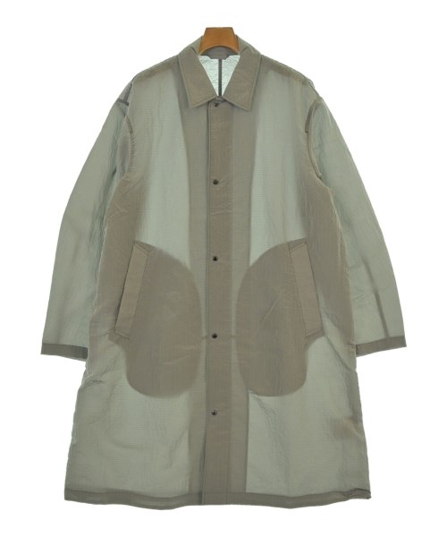 EMPORIO ARMANI エンポリオアルマーニ ステンカラーコート メンズ 50(XL位) グレー 【中古】【古着】