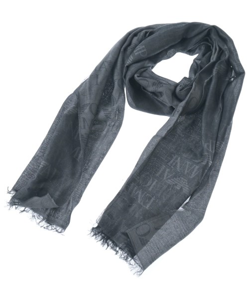 EMPORIO ARMANI エンポリオアルマーニストール メンズ - グレー(総柄)【中古】【古着】｜RAGTAG（ブランド古着のラグタグ）