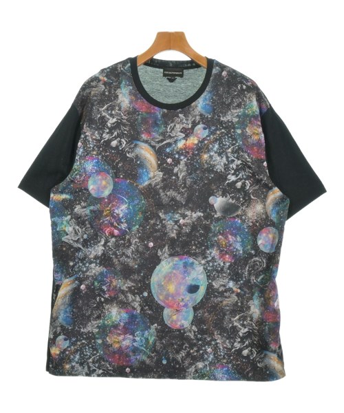 EMPORIO ARMANI エンポリオアルマーニ Tシャツ・カットソー メンズ XL 黒x白x青等 【中古】【古着】