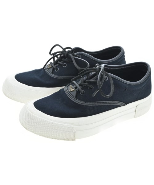 EMPORIO ARMANI エンポリオアルマーニスニーカー レディース UK6(24.5珊位) 黒【中古】【古着】