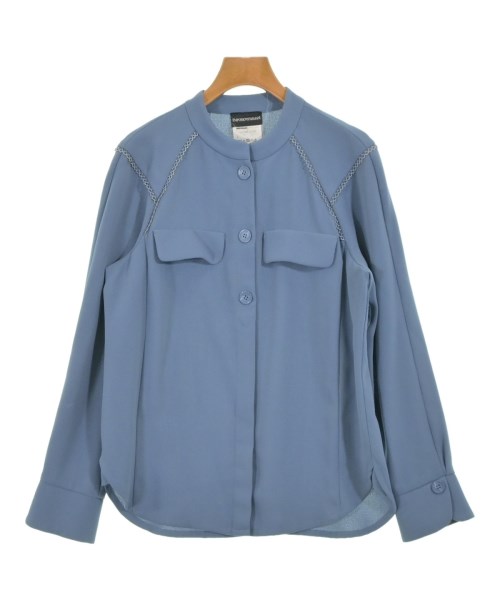 EMPORIO ARMANI エンポリオアルマーニブラウス レディース 40(M位) 青【中古】【古着】