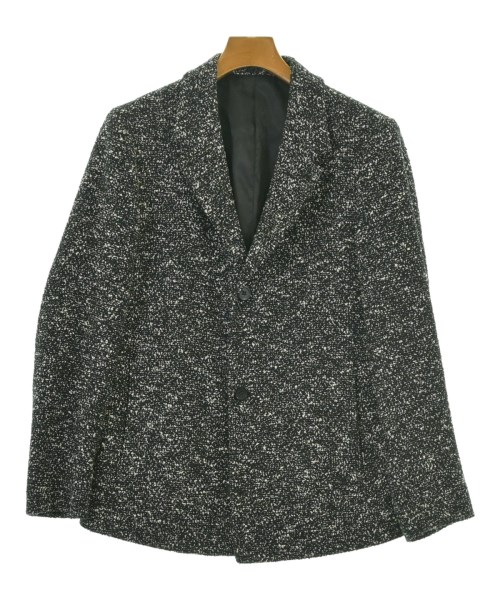 EMPORIO ARMANI エンポリオアルマーニジャケット メンズ 44(S位) 黒x白【中古】【古着】