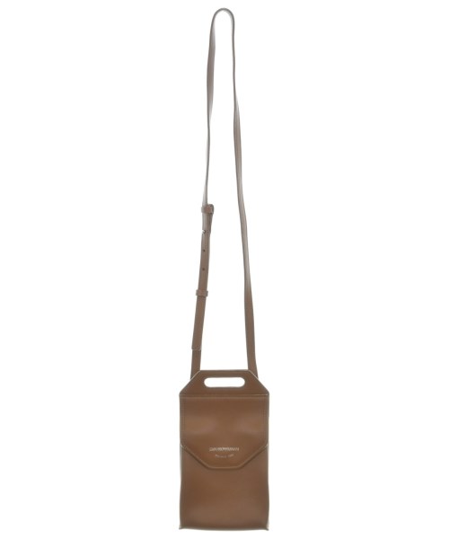 EMPORIO ARMANI エンポリオアルマーニショルダーバッグ レディース - 茶【中古】【古着】