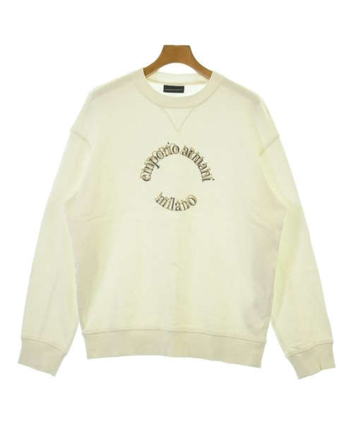 EMPORIO ARMANI エンポリオアルマーニスウェット メンズ L 白【中古】【古着】