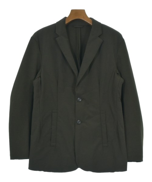 EMPORIO ARMANI エンポリオアルマーニ カジュアルジャケット メンズ 48(L位) カーキxグレー 【中古】【古着】