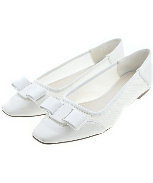 Salvatore Ferragamo サルバトーレフェラガモパンプス レディース 4(21.5糎位) 白【中古】【古着】