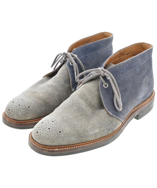 Tricker's トリッカーズ シューズ（その他） メンズ UK8 1/2(27cm位) グレーx紺 【中古】【古着】