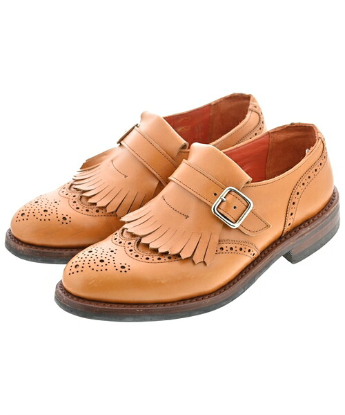 Tricker's トリッカーズ ドレスシューズ/ローファー レディース UK4 1/2(23cm位) ベージュ 【中古】【古着】