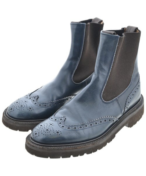Tricker's トリッカーズ ブーツ レディース UK5(23.5cm位) 紺系x茶 【中古】【古着】