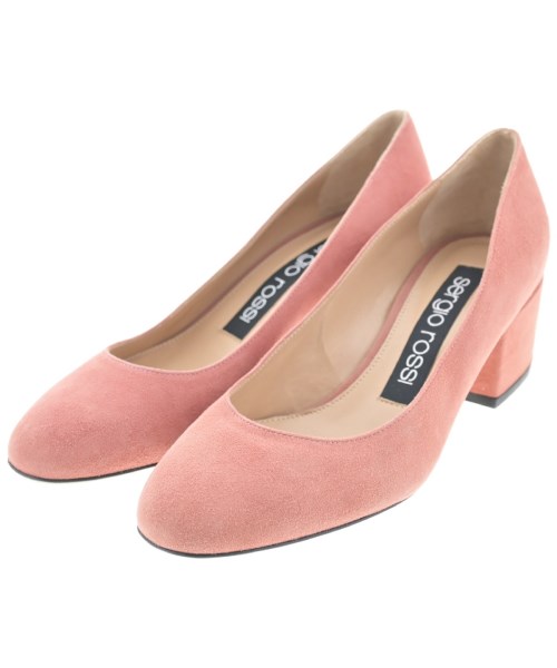 Sergio rossi セルジオロッシ パンプス レディース 36 1/2(23.5cm位) ピンク 【中古】【古着】