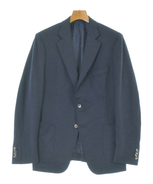 ISAIA イサイア テーラードジャケット メンズ 50(XL位) 紺 【中古】【古着】