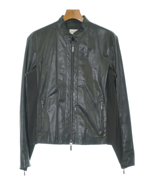 ARMANI COLLEZIONI アルマーニコレツィオーニ ライダース メンズ 50(L位) 黒 【中古】【古着】