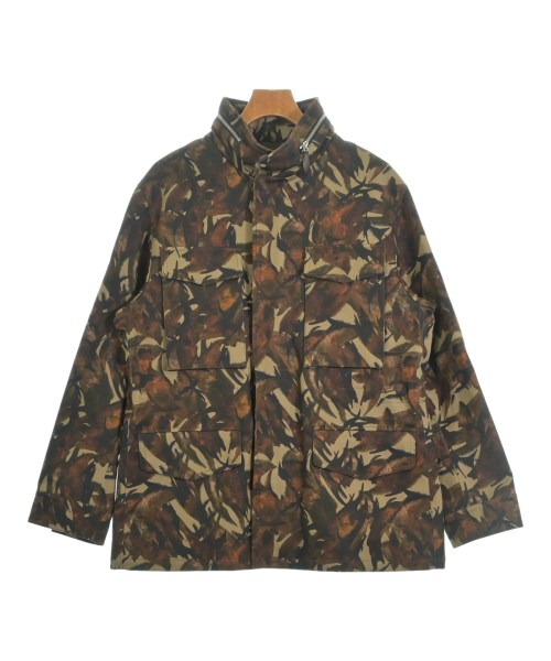 Berluti ベルルッティ ブルゾン メンズ 48(L位) 茶x黒xチャコールグレー(迷彩) 【中古】【古着】
