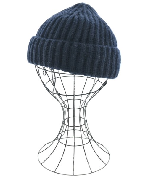 Loro Piana ロロピアーナ ニットキャップ・ビーニー メンズ - 紺 【中古】【古着】
