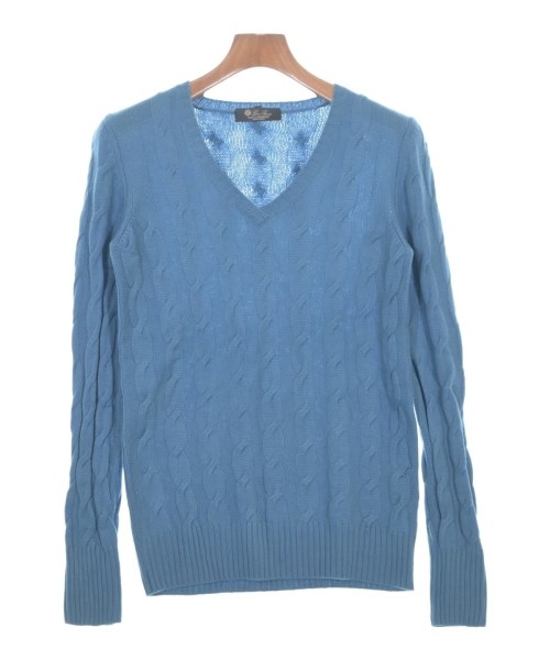 Loro Piana ロロピアーナニット・セーター メンズ M 青【中古】【古着】