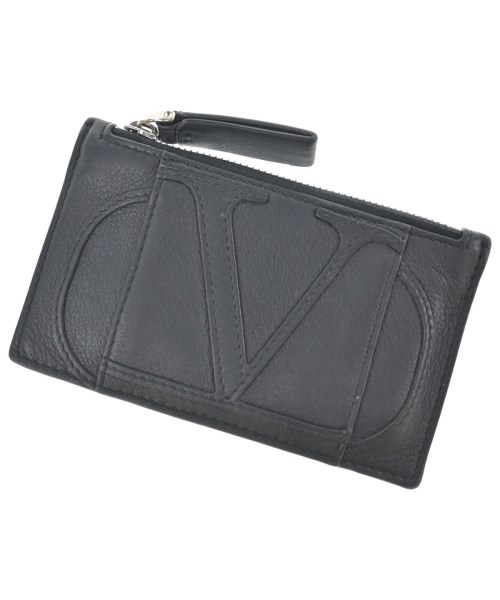 VALENTINO GARAVANI ヴァレンティノガラヴァーニ カードケース メンズ - 黒 【中古】【古着】