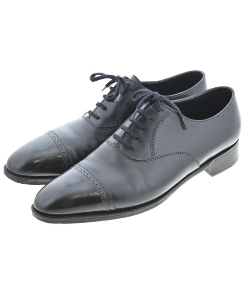 JOHN LOBB ジョンロブビジネス・ドレスシューズ メンズ UK6(24.5珊位) 黒【中古】【古着】