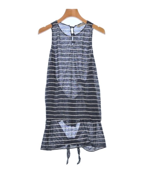 Cruciani クルチアーニ ノースリーブ レディース 38(S位) 紺x白(ボーダー) 【中古】【古着】