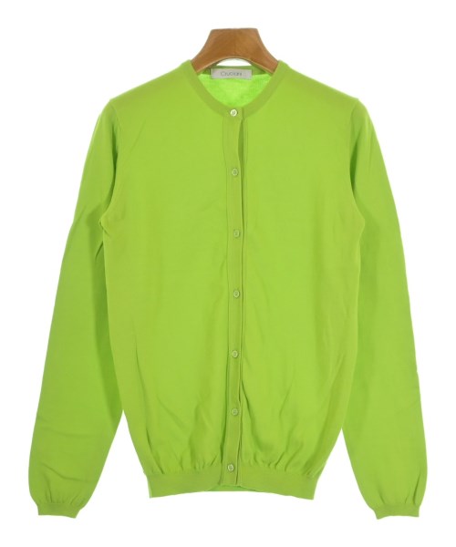 Cruciani クルチアーニ カーディガン レディース 40(M位) 黄緑 【中古】【古着】