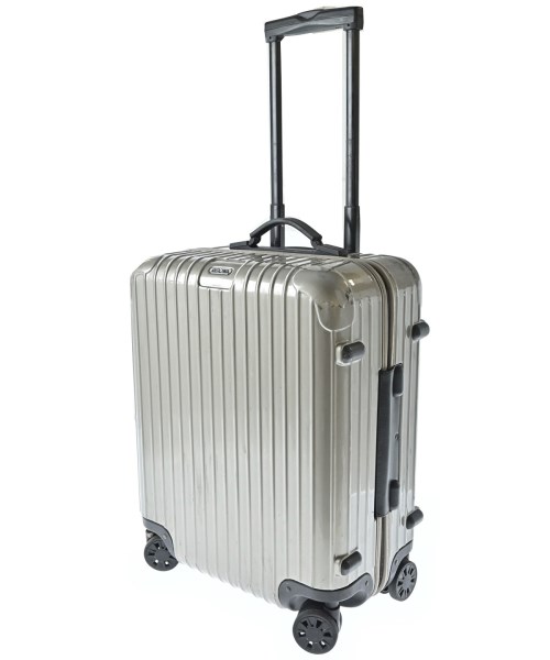 RIMOWA リモワキャリーケース・スーツケース メンズ - 薄墨色ベージュ【中古】【古着】