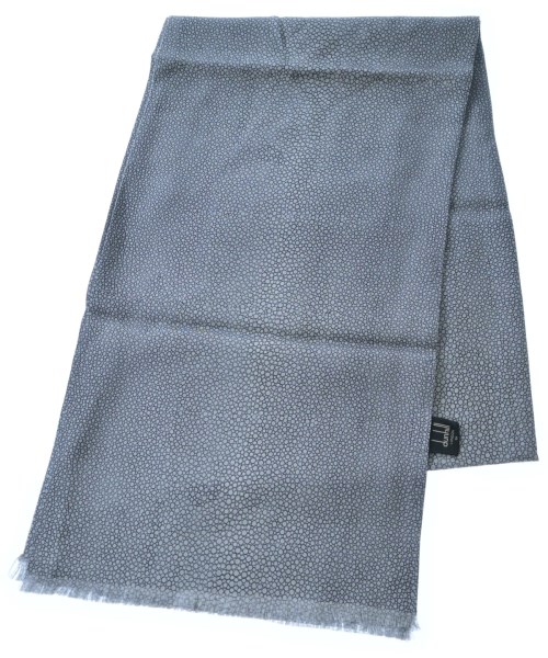 dunhill ダンヒルストール メンズ - しろがね色系(総柄)【中古】【古着】