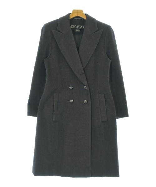 ESCADA エスカーダチェスターコート レディース 34(XXS位) ダークグレー【中古】【古着】|RAGTAG(ブランド古着のラグタグ)