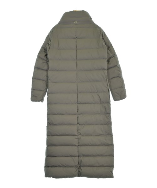 HERNO ヘルノ ダウンコート レディース 42(M位) グレー(カーキがかっています) 【中古】【古着】