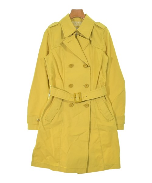HERNO ヘルノトレンチコート レディース 42(M位) 黄【中古】【古着】 レディースファッション-コート・ジャケット