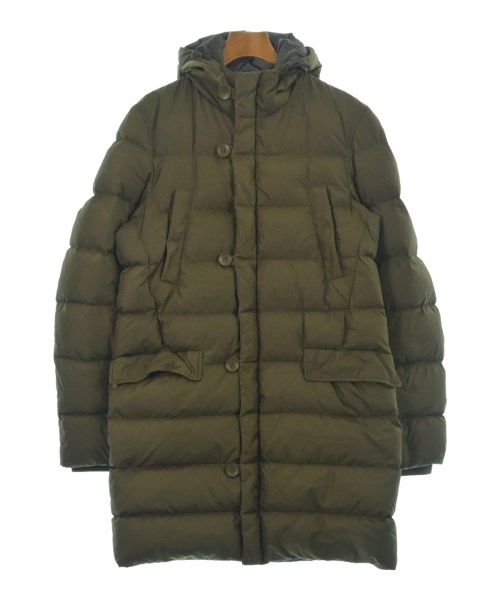 HERNO ヘルノダウンコート メンズ 48(L位) カーキ【中古】【古着】