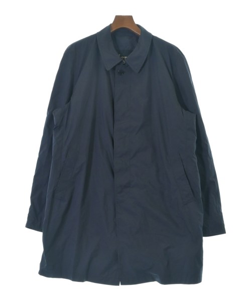 HERNO ヘルノステンカラーコート メンズ 54(XXL位) 紺【中古】【古着】