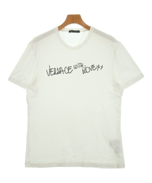 VERSACE ヴェルサーチプルオーバー・カットソー メンズ L 白等【中古】【古着】