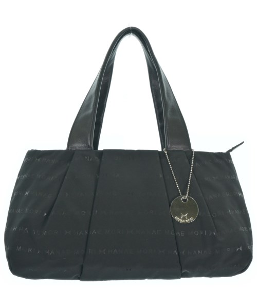 HANAE MORI ハナエ　モリ ハンドバッグ レディース - 黒(総柄) 【中古】【古着】